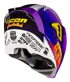 Icon Airflite Quarterflash Helmet Purple / MD [Open Box] -NEXX shop icon airflite quarterflash helmet purple md open box purple 2