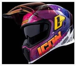 Icon Airflite Quarterflash Helmet Purple / MD [Open Box] -NEXX shop icon airflite quarterflash helmet purple md open box purple 3