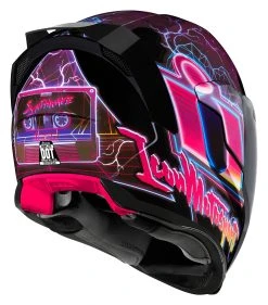 Icon Airflite Synthwave Helmet -NEXX shop icon airflite synthwave helmet purple 2
