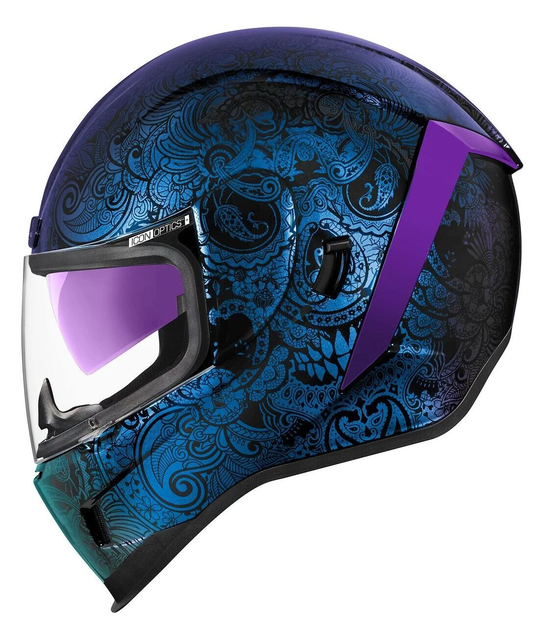 Icon Airform Chantilly Opal Helmet Blue / LG [Blemished - Acceptable] - Image 2