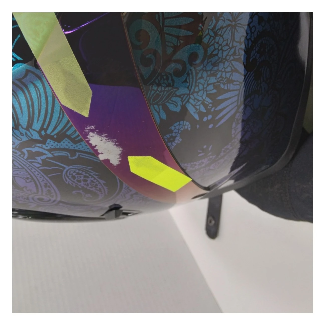 Icon Airform Chantilly Opal Helmet Blue / LG [Blemished - Acceptable] - Image 4