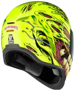 Icon Airform Facelift Helmet -NEXX shop icon airform facelift helmet hi viz 3