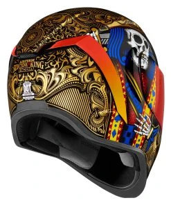 Icon Airform Suicide King Helmet -NEXX shop icon airform suicide king helmet gold 2