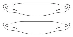 Racing Optics Xstack Road Tear-Offs