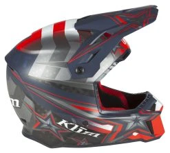 Klim F3 Carbon Patriot Helmet -NEXX shop klim f3 carbon patriot helmet red white blue 2