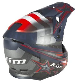 Klim F3 Carbon Patriot Helmet -NEXX shop klim f3 carbon patriot helmet red white blue 3