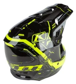 Klim F3 Recoil Helmet 36 Klim F3 Recoil Helmet -NEXX shop klim f3 recoil helmet hi viz yellow black 4