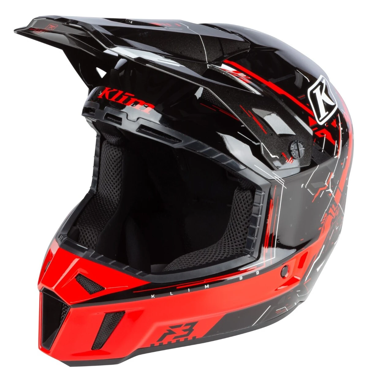 Klim F3 Recoil Helmet 17 Klim F3 Recoil Helmet - Image 17