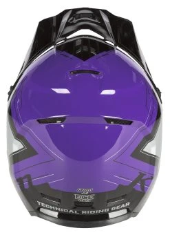 Klim F3 Verge Helmet -NEXX shop klim f3 verge helmet purple silver 5