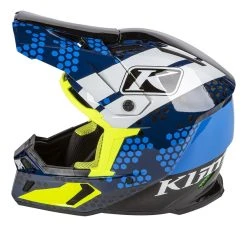 Klim F5 Koroyd Tactik Helmet (S) -NEXX shop klim f5 koroyd tactik helmet blue hi viz yellow 2