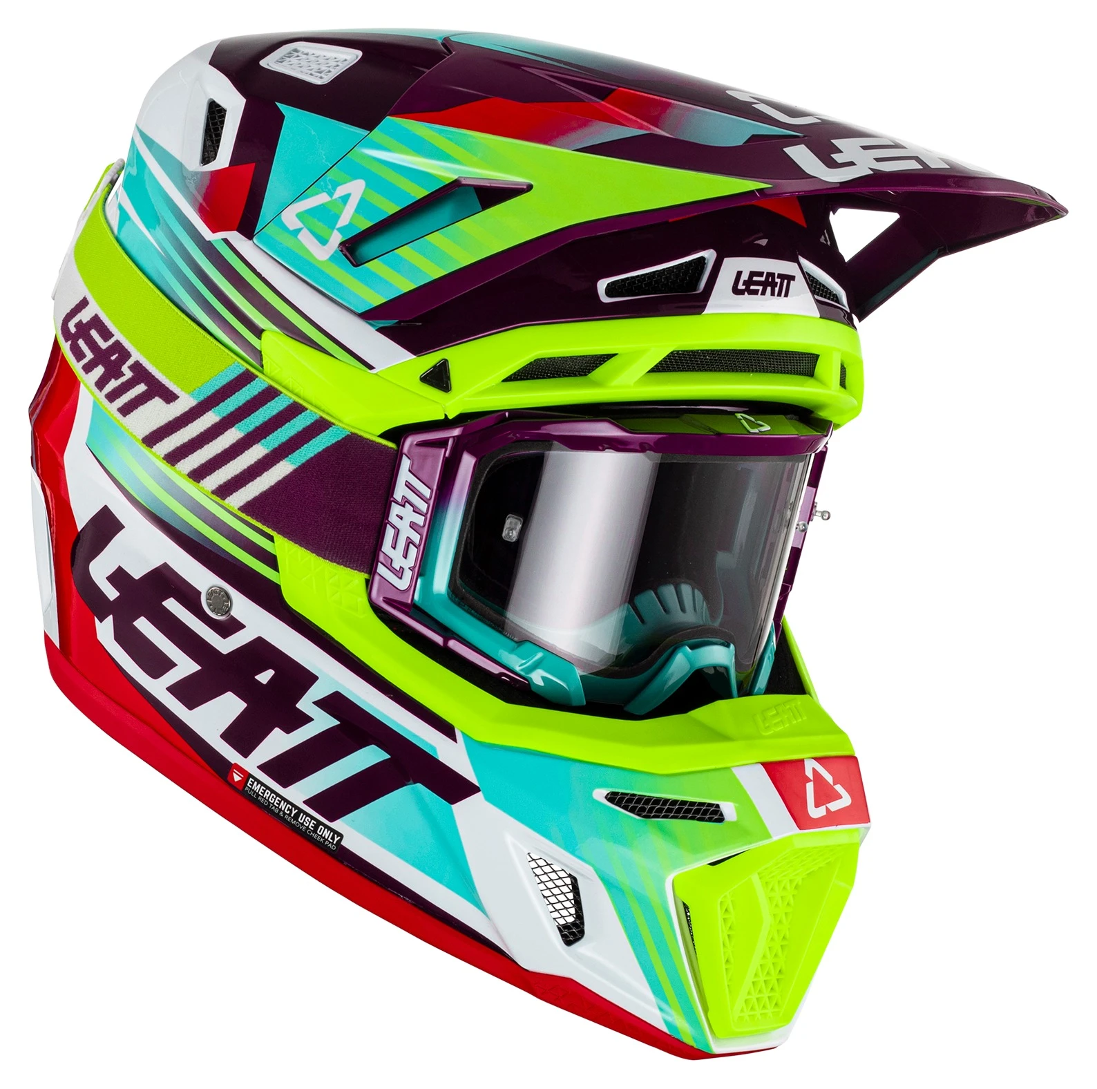 Leatt Moto 8.5 Composite V23 Helmet Kit 25 Leatt Moto 8.5 Composite V23 Helmet Kit - Image 25
