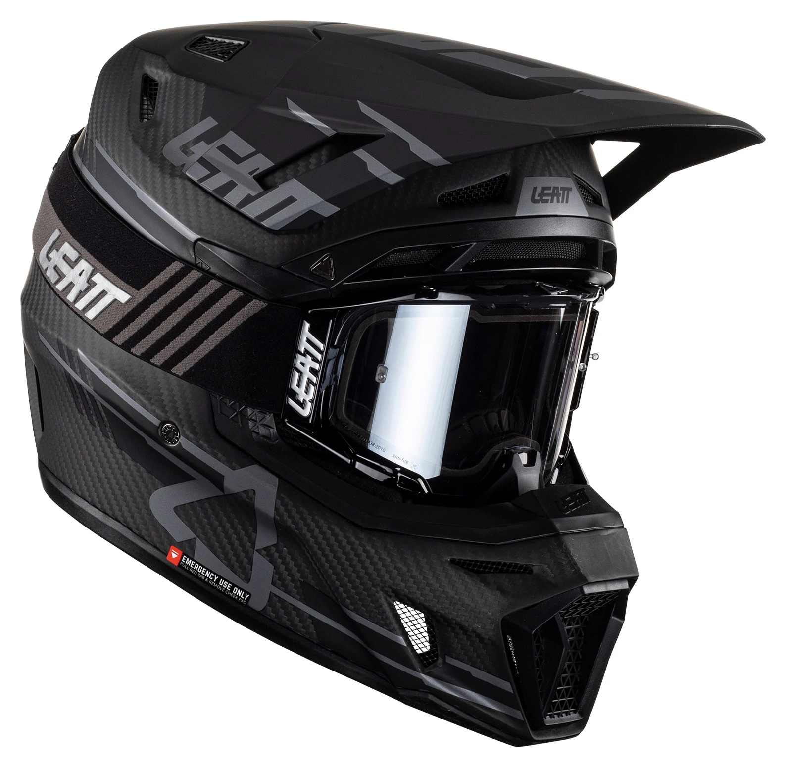 Leatt Moto 9.5 Carbon V23 Helmet Kit 1 Leatt Moto 9.5 Carbon V23 Helmet Kit