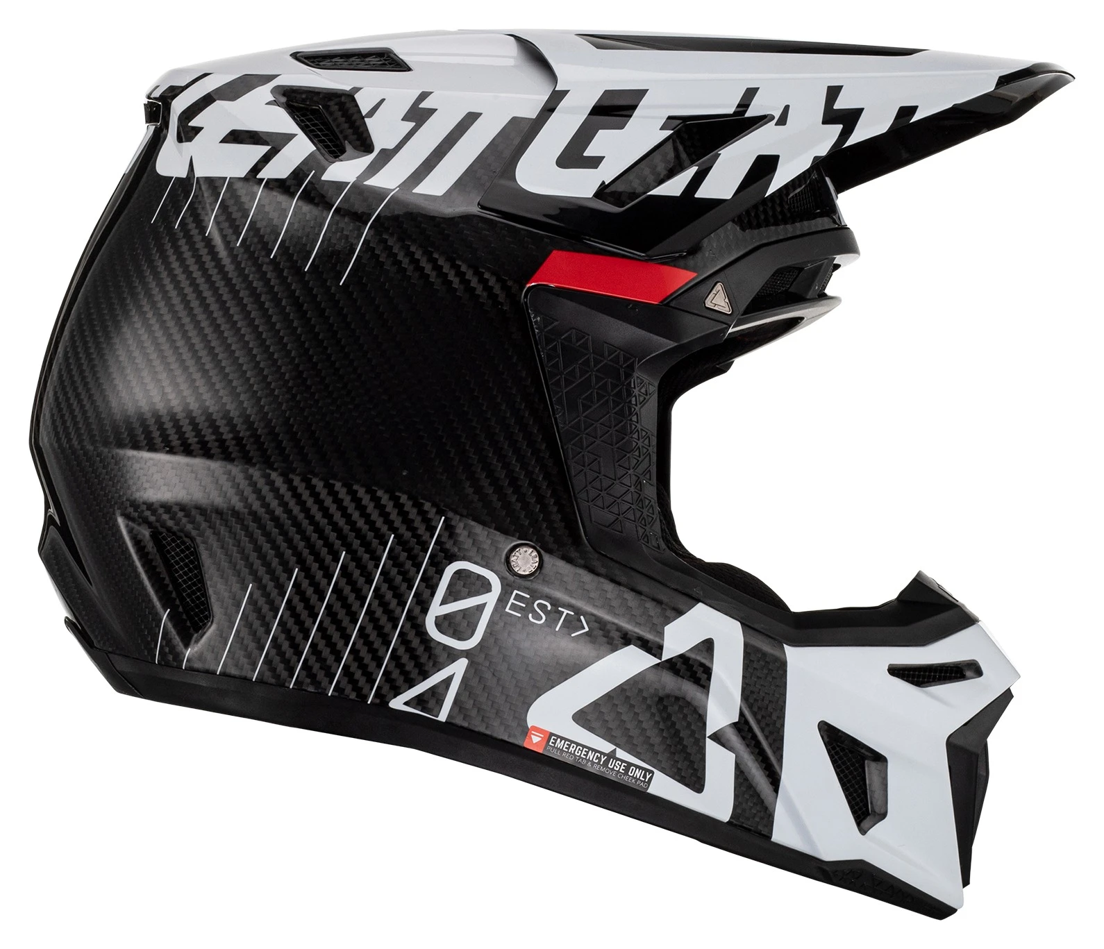 Leatt Moto 9.5 Carbon V23 Helmet Kit 9 Leatt Moto 9.5 Carbon V23 Helmet Kit - Image 9