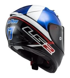 LS2 Helmets LS2 Arrow EVO McPhee Helmet -NEXX shop ls2 arrow evo mc phee helmet blue white black 4