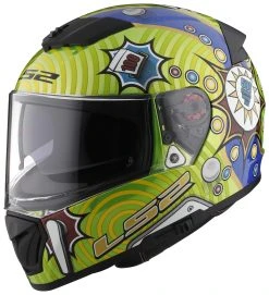 LS2 Helmets LS2 Breaker Pinball Glow In The Dark Helmet
