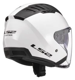 LS2 Helmets LS2 Copter Helmet - Solid -NEXX shop ls2 copter helmet solid white 4