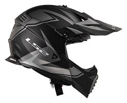 LS2 Helmets LS2 Gate Twoface Helmet -NEXX shop ls2 gate twoface helmet matte grey black 4