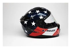 LS2 Helmets LS2 Challenger GT Carbon Americarbon Helmet -NEXX shop ls2 helmets challenger c americarbon red gloss red white blue 3