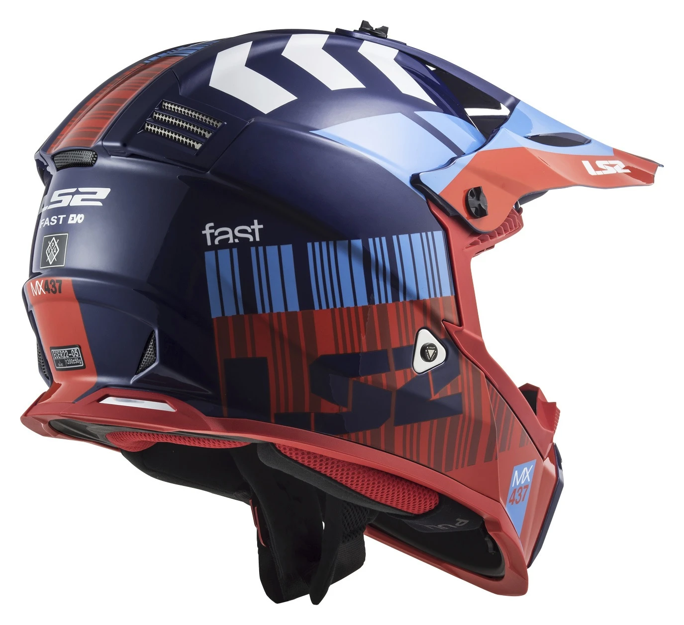 LS2 Helmets LS2 Gate Xcode Helmet - Image 4