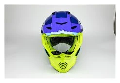 LS2 Helmets LS2 Youth Gate Launch Helmet -NEXX shop ls2 helmets launch gate blue hi viz yellow 4