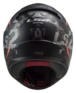 LS2 Helmets LS2 Rapid Circle Helmet -NEXX shop ls2 rapid circle helmet matte titanium orange 4