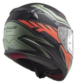 LS2 Helmets LS2 Rapid Gale Helmet -NEXX shop ls2 rapid gale helmet matte black red 3