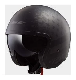 LS2 Helmets LS2 Spitfire Black Flag Helmet