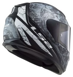 LS2 Helmets LS2 Stream Throne Helmet -NEXX shop ls2 stream throne helmet matte black grey 3