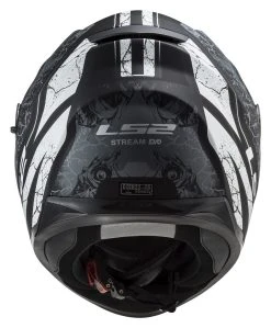 LS2 Helmets LS2 Stream Throne Helmet -NEXX shop ls2 stream throne helmet matte black grey 4