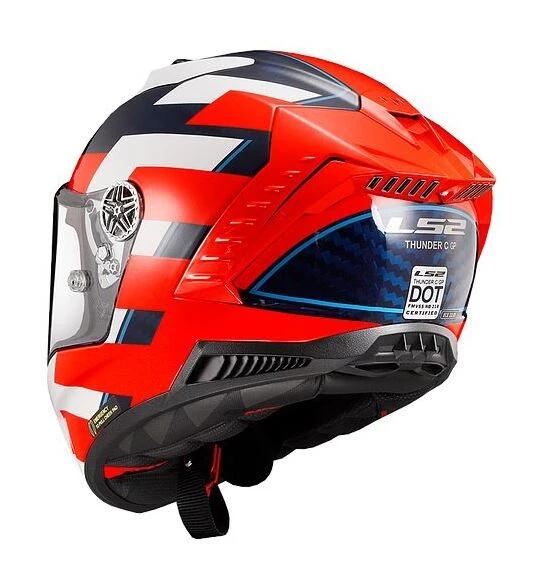 LS2 Helmets LS2 Thunder Carbon Alliance Helmet 3 LS2 Helmets LS2 Thunder Carbon Alliance Helmet - Image 3