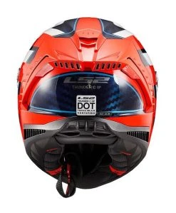 LS2 Helmets LS2 Thunder Carbon Alliance Helmet 9 LS2 Helmets LS2 Thunder Carbon Alliance Helmet -NEXX shop ls2 thunder carbon alliance helmet red white blue 3