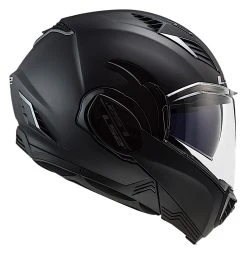 LS2 Helmets LS2 Valiant II Blackout Helmet -NEXX shop ls2 valiant ii blackout helmet matte black 3