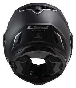 LS2 Helmets LS2 Valiant II Blackout Helmet -NEXX shop ls2 valiant ii blackout helmet matte black 5