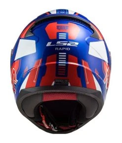 LS2 Helmets LS2 Youth Rapid Stratus Helmet -NEXX shop ls2 youth rapid stratus helmet gloss blue red white 2