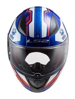 LS2 Helmets LS2 Youth Rapid Stratus Helmet -NEXX shop ls2 youth rapid stratus helmet gloss blue red white 4