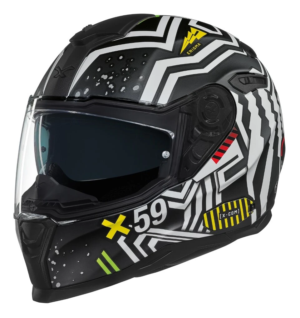 Nexx Helmets Nexx SX100 Enigma Helmet 1 Nexx Helmets Nexx SX100 Enigma Helmet