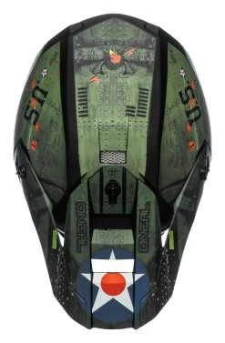O'Neal 5 Series Warhawk Helmet -NEXX shop o neal5 series warhawk helmet black green 2