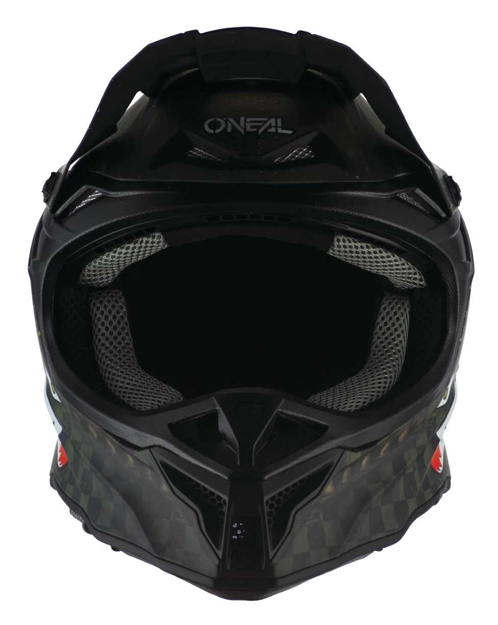 O'Neal 5 Series Warhawk Helmet Black/Green / MD [Open Box] - Image 9