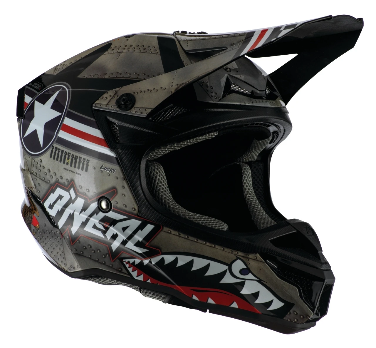 O'Neal 5 Series Wingman Helmet Silver/White / SM [Open Box] - Image 3