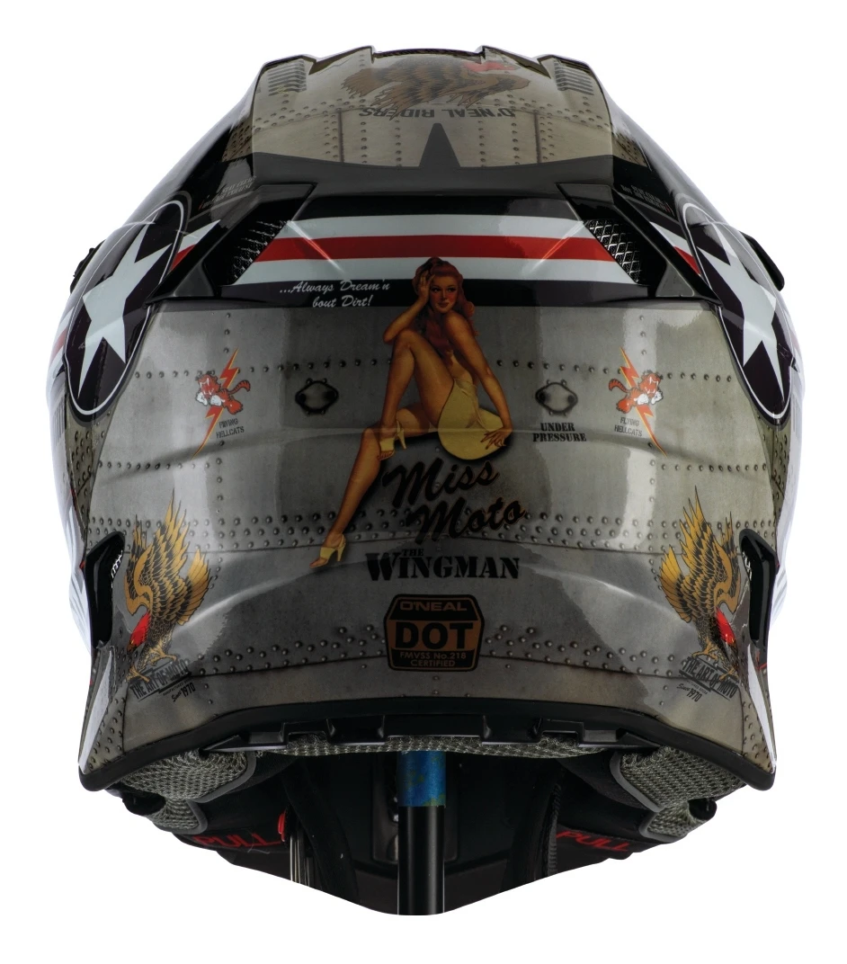 O'Neal 5 Series Wingman Helmet Silver/White / SM [Open Box] - Image 5