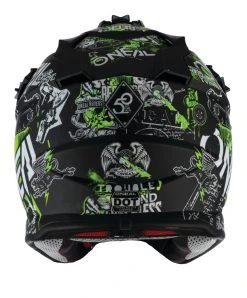 O'Neal Youth 2 Series Attack Helmet Black/Neon Yellow / Youth LG [Open Box] -NEXX shop o neal youth2 series attack helmet black neon yellow youth lg open box black neon yellow 5