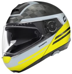Schuberth Helmets Schuberth C4 Pro Carbon Tempest Helmet -NEXX shop schuberth c4 pro carbon tempest helmet yellow 1