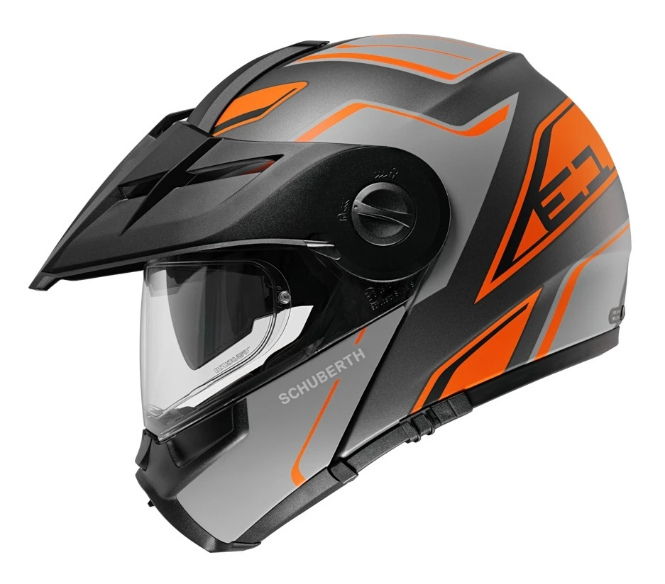 Schuberth Helmets Schuberth E1 Endurance Helmet Orange / 3XL [Open Box] - Image 2