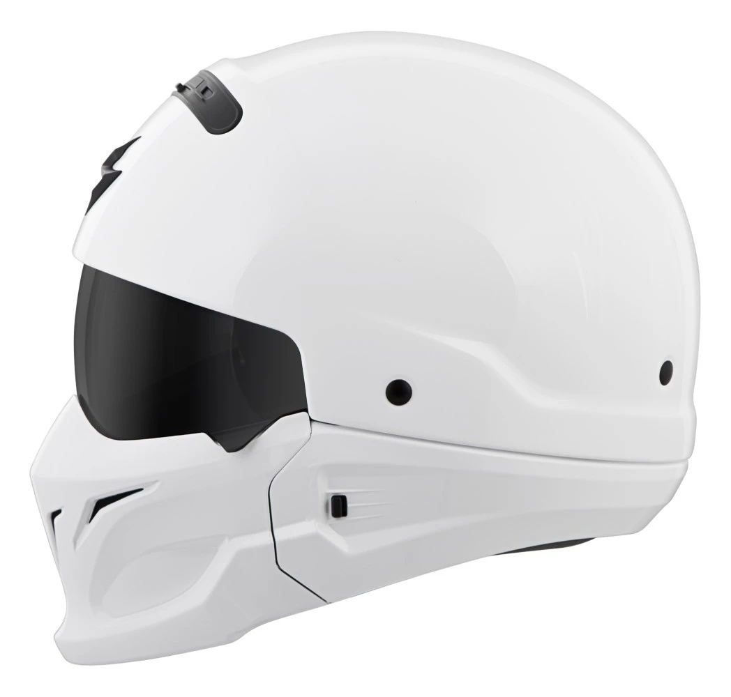 Scorpion EXO Covert White Helmet 3 Scorpion EXO Covert White Helmet - Image 3