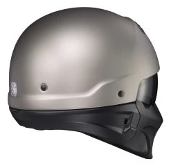 Scorpion EXO Covert Titanium Evo Helmet -NEXX shop scorpion covert titanium evo helmet titanium 2