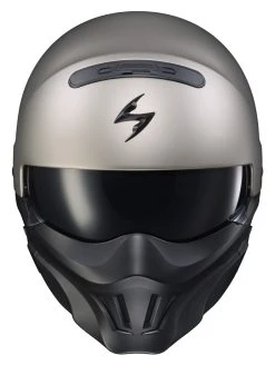 Scorpion EXO Covert Titanium Evo Helmet -NEXX shop scorpion covert titanium evo helmet titanium 3