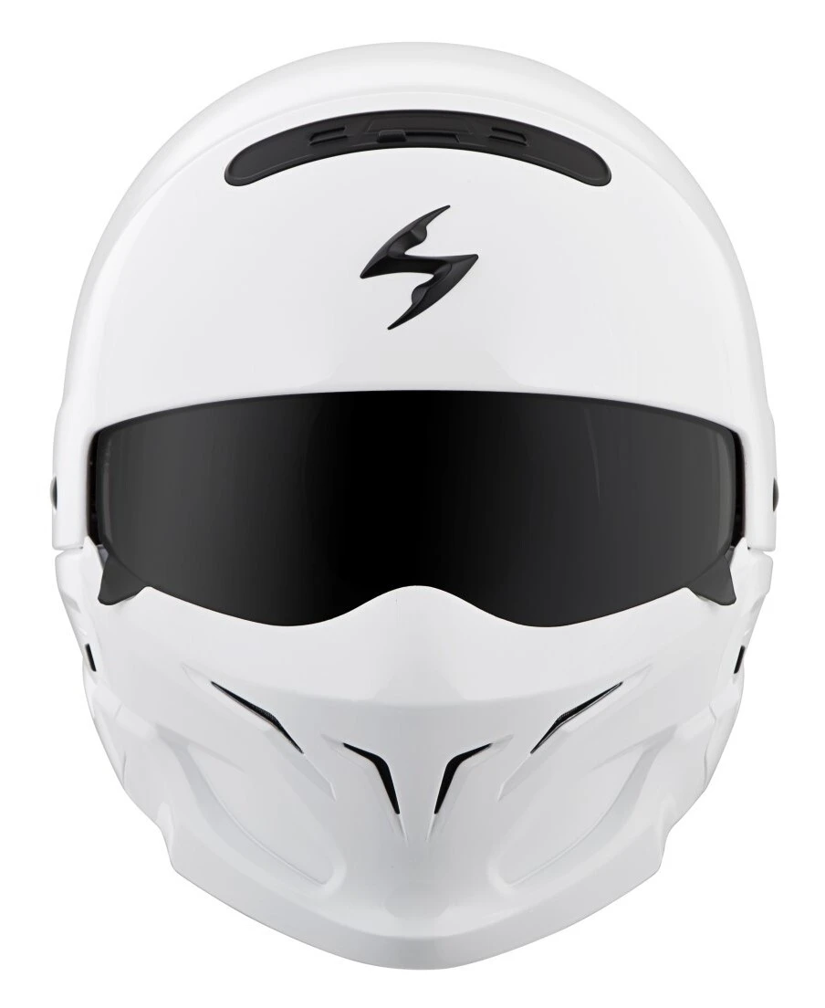 Scorpion EXO Covert White Helmet White / SM [Open Box] - Image 2