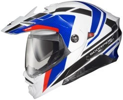 Scorpion EXO-AT960 Hicks Helmet 8 Scorpion EXO-AT960 Hicks Helmet -NEXX shop scorpion exoat960 hicks helmet white blue red
