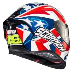 Scorpion EXO-R1 Air Bautista Laguna Seca Helmet 7 Scorpion EXO-R1 Air Bautista Laguna Seca Helmet -NEXX shop scorpion exor1 air bautista laguna seca helmet 3