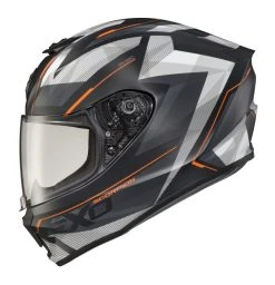 Scorpion EXO-R420 Engage Helmet 8 Scorpion EXO-R420 Engage Helmet -NEXX shop scorpion exor420 engage helmet black white orange 1